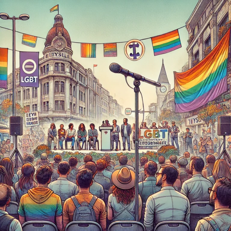 Şişli’de LGBT Basın Açıklamaları