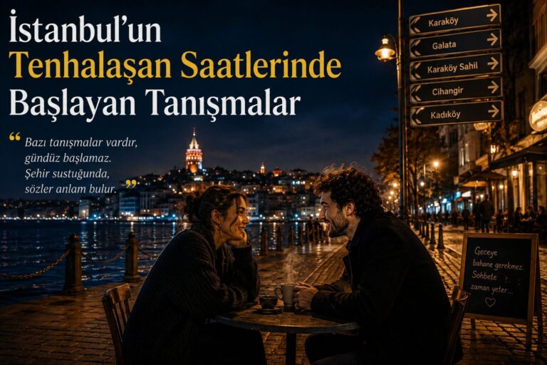 İstanbul’un Tenhalaşan Saatlerinde